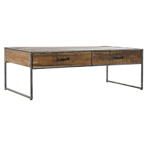 Tavolino industrial legno