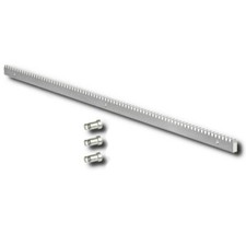 Cremagliera Ferro Zincato Cancello 30X12 1 Metro Cancello Scorrevole FAAC 490122