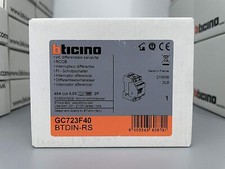 Interruttore Differenziale Puro Bticino GC723F40 Salvavita 2P - Tipo F