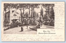 Cartolina Innsbruck Austria Berg Isel Andreas Hofer Monumento 1901 Postata