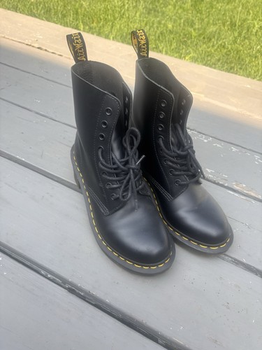 Stivali stringati martens - stivali,
