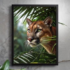 Stampa arte da parete puma