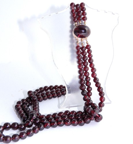 Collana vintage granato - collana, vintage/granato