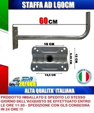 Supporto palo staffa muro - palo/staffa,