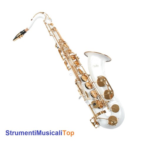 Sassofono sax tenore bianco - sax,