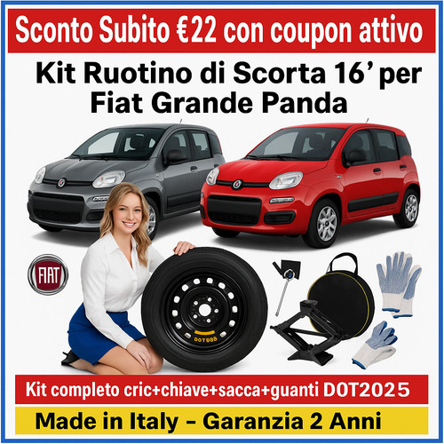 Ruotino scorta fiat - ruotino, 16"