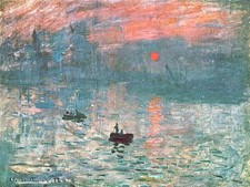 Monet-Sunrise A1-A4 Poster