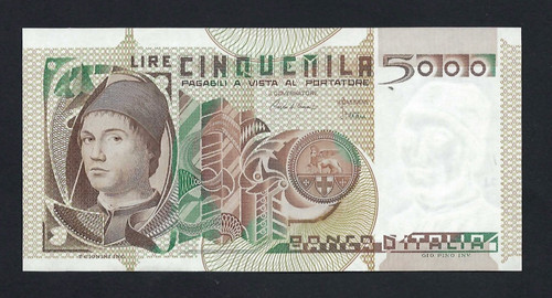 Repubblica italiana 5000 lire - italiana,