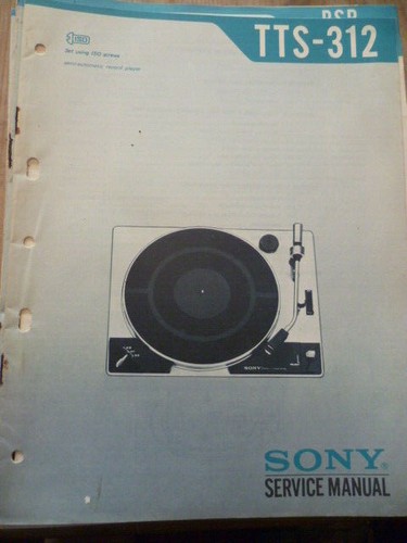 Sony tts 312 giradischi stereo - giradischi,