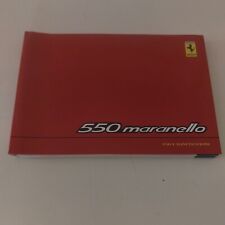 Ferrari 550 Maranello Libretto Uso E Manutenzione