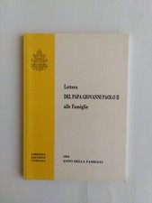 Lettera del papa Giovanni Paolo II alle famiglie  - Lev 1994