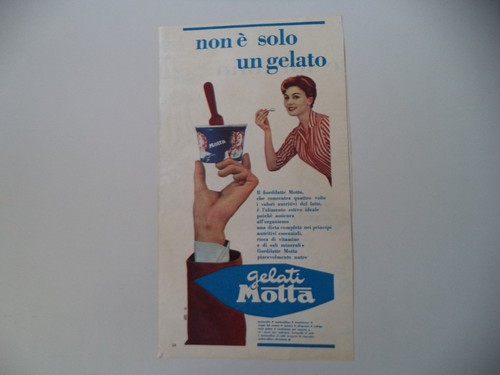Advertising pubblicità 1957 - advertising,