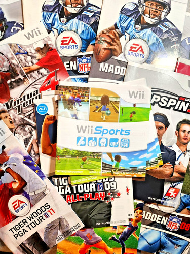 Wii sports game manuals you - game,
