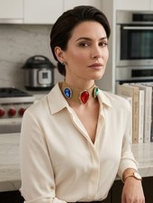 Donna Accessorio Rete Oro