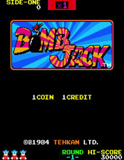 TEHKAN 1984 BOMB JACK Arcade