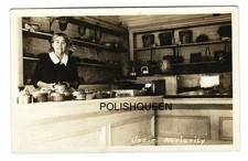 1930 RPPC PENOBSCOT INDIANO Josie Moriarity isola indiana cesti indiani vendo