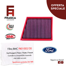 Filtro Aria Sportivo BMC FORD Ecosport 1.5 TDCI 100 CV 1.0 Ecoboost 125 CV