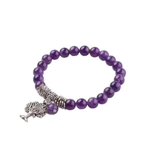 Bracciale elastico pietre vere