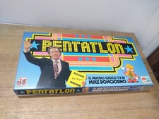 COMPLETO PENTATLON Mike Bongiorno EDITRICE GIOCHI vintage