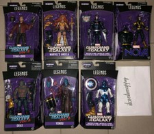 Marvel Legends TITUS BAF guardians of the galaxy yondu drax angela nova darkhawk