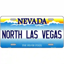 North Las Vegas Nevada Metal Sign
