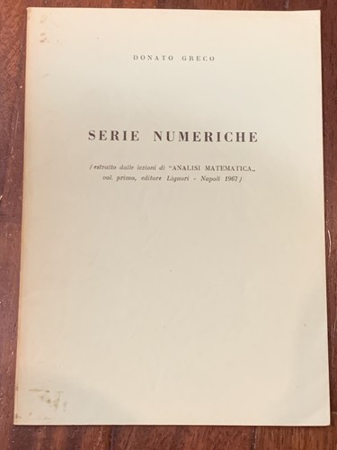 Greco serie numeriche - greco,