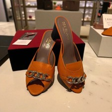 Schutz Mules Donna DEA BLOOD