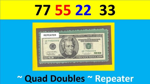 Quad doubles - $20.00, ~~