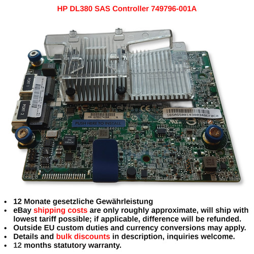 Hpe 749796 001 smart array - hpe,