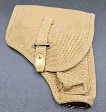 ITALIAN BERETTA CANVAS HOLSTER AND ITS LANYARD    - COME DA FOTO