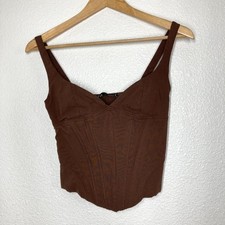 Canotta Zara corsetto donna XS