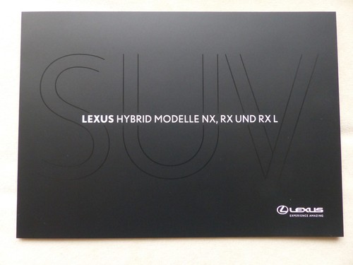 Lexus hybrid modelli - nx, rx