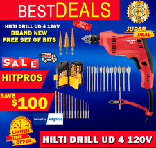 HILTI Drill UD 4 120V, BRAND