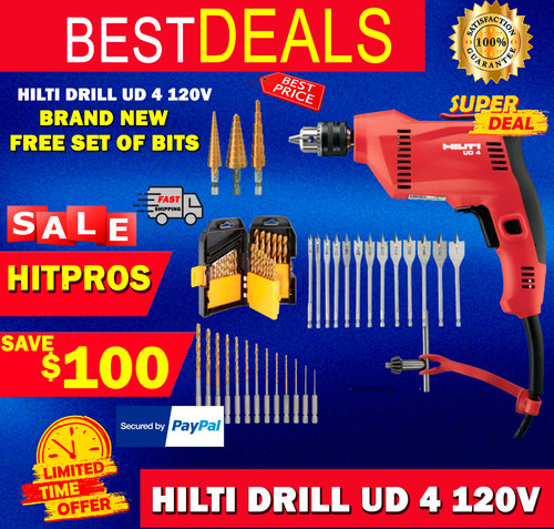 Hilti drill 120v brand - hilti,