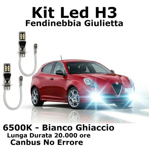 Kit led fendinebbia per - led, h3