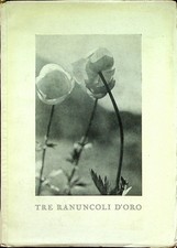 Tre ranuncoli oro prima - tre, d'oro: