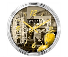 Orologio da parete tondo bordo