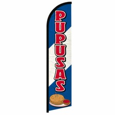Pupusas Windless Swooper Flag