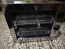 Teknoline, TOSTIERA DOPPIA, acciaio inox, tubi al quarzo, Timer 0-15,...