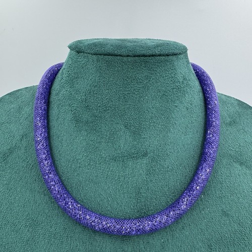 Collana maglia cristallo