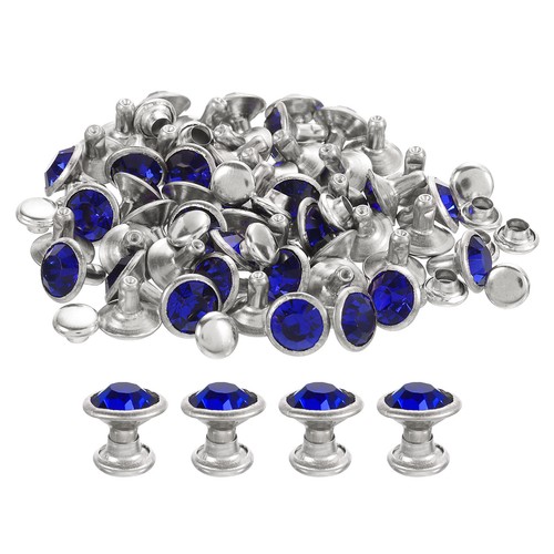 Rivetti strass blu - rivetti,