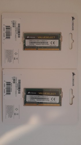 Ram corsair valueselect - 8, go