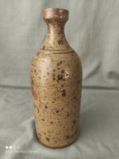 BOUTEILLE EN GRES PYRITE