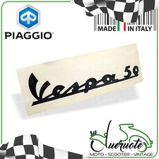 TARGHETTA ANTERIORE ADESIVA