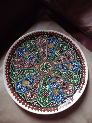 Piatto ornamentale ceramica - ornamentale,