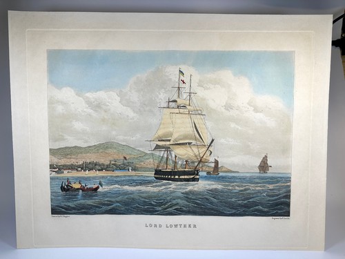 Lord lowther gravure maritime - lord,