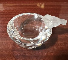 SWAROVSKI - Abbeveratoio in cristallo con uccellino
