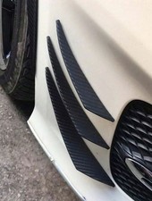 6 pezzi Spoiler per paraurti universale composito a fibra di carbonio
