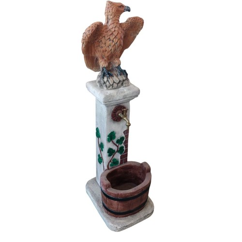 Fontana aquila con rubinetto - aquila,