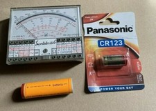 Nuovo adattatore più una pila al litio per Super Tester ICE 680 G-R-E-C e altri